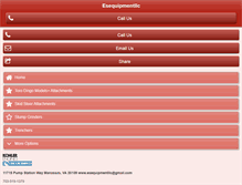 Tablet Screenshot of esequipmentllc.com